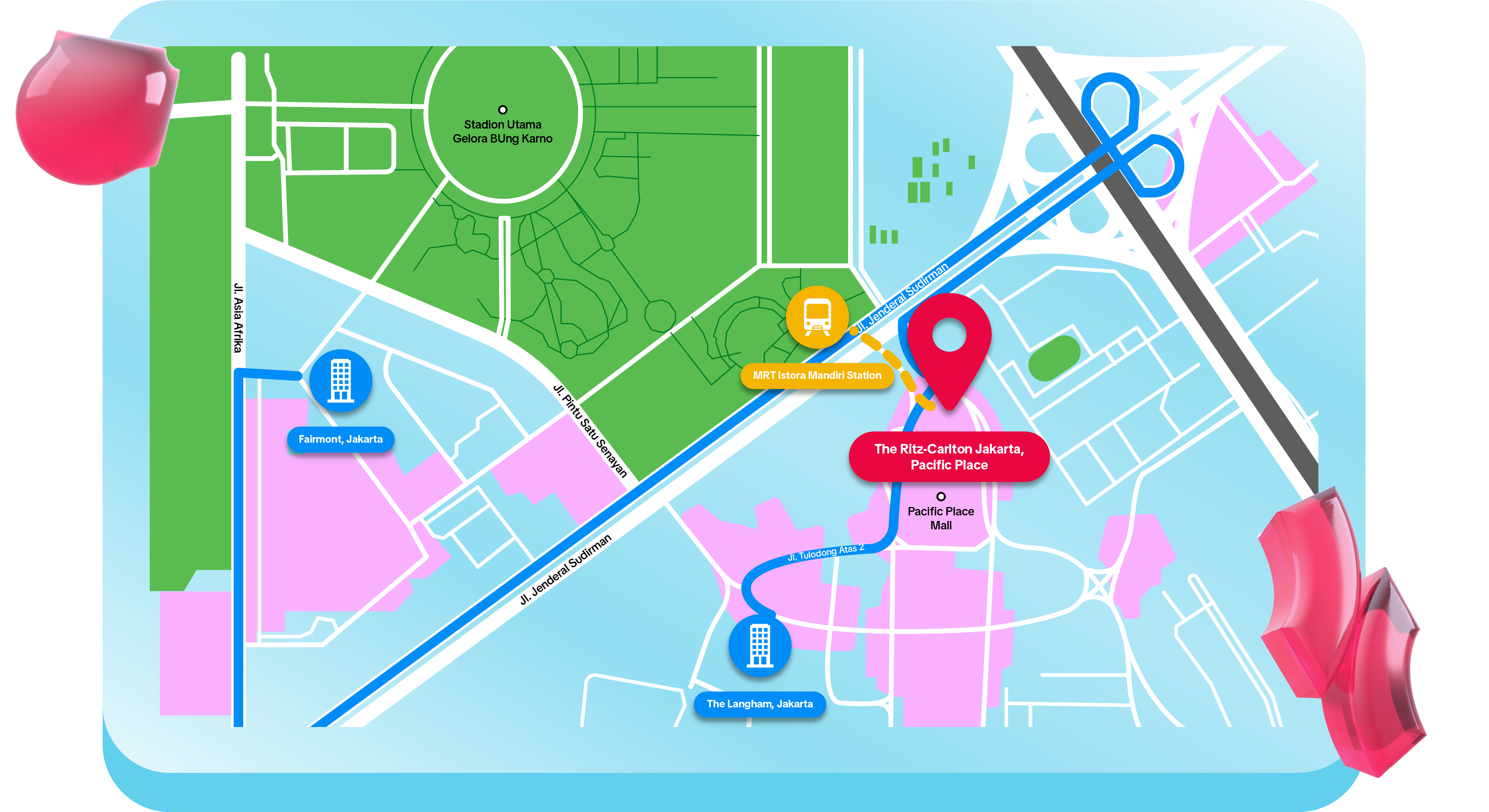 Map to TikTok CreatorFest 2025